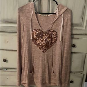 Sequin Hoodie